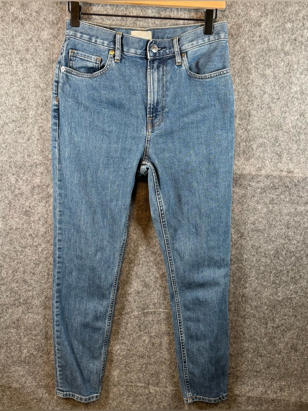 Everlane The High Rise Skinny Jeans Light Wash Women’s 28 Regular Stretch